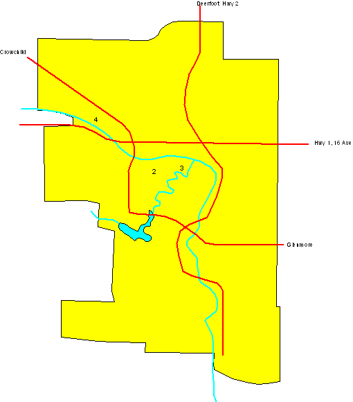 Calgary Boxing Map