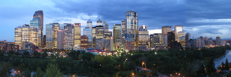 Calgary Downtown Map
