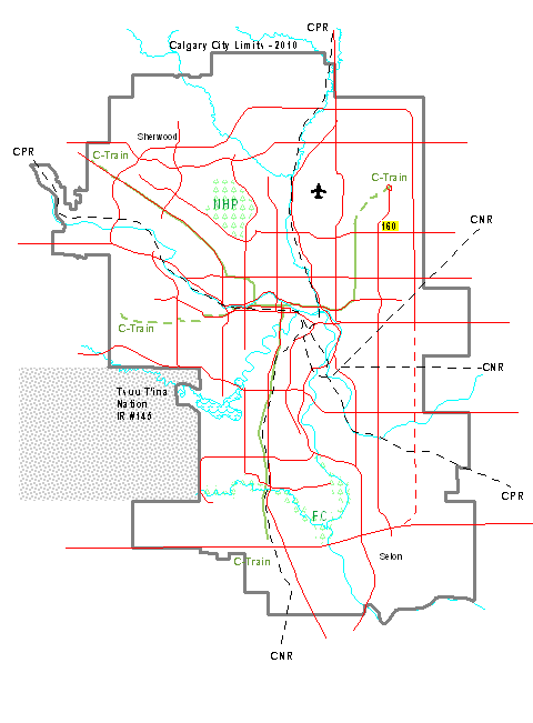 Falconridge Map