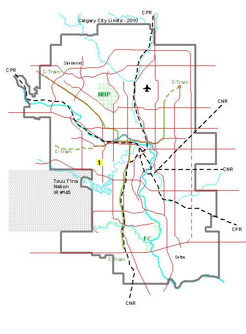 Garrison Woods Map