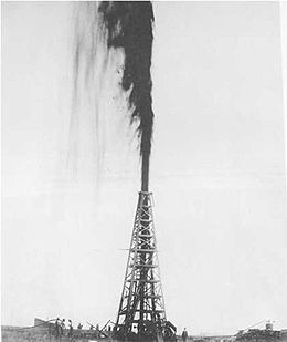 Historic Oil Gusher