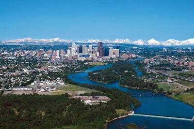 Calgary from the East