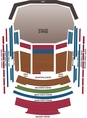 Jack Singer Concert Hall Seating Chart