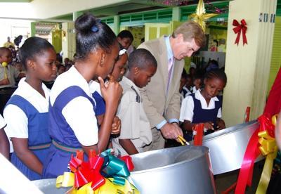 Kids in Barbados