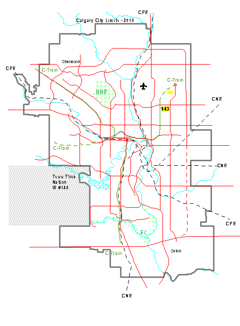 Whitehorn Location